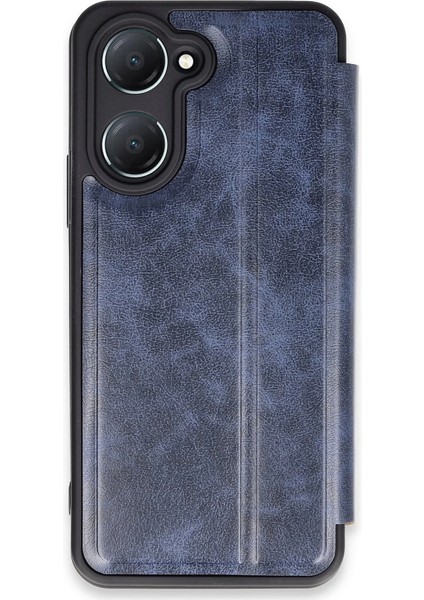 Vivo Y18 Kılıf Flip Cover - Lacivert