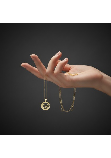 8 Ayar Altın Kolye Ucu E&g GM11164 1 gr fiyatları