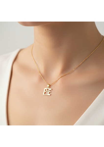 8 Ayar Altın Kolye Ucu E&p GM11261 1 gr