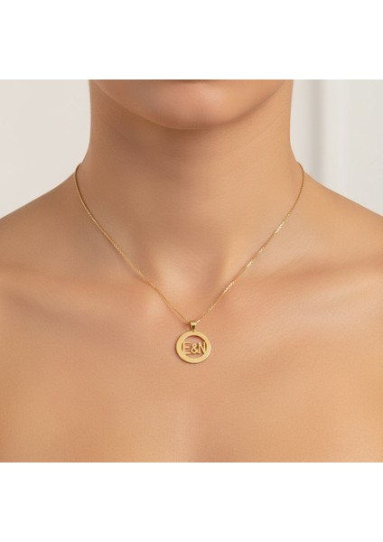 8 Ayar Altın Kolye Ucu E&n GM11242 0.5 gr