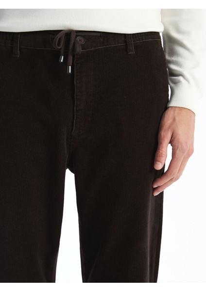 Yeni Sezon Standart Kalıp Kadife Erkek Pantolon modelleri