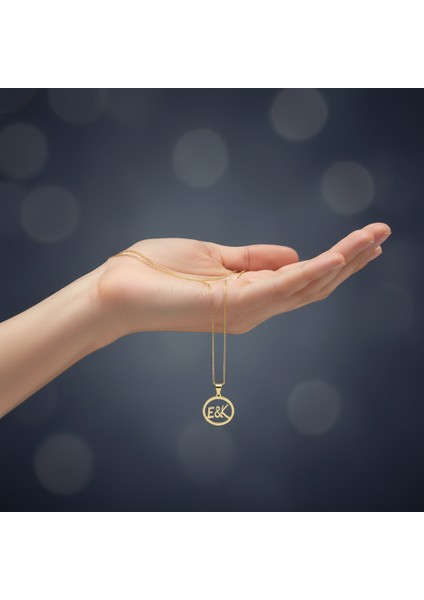 8 Ayar Altın Kolye Ucu E&k GM11205 1 gr fiyatları