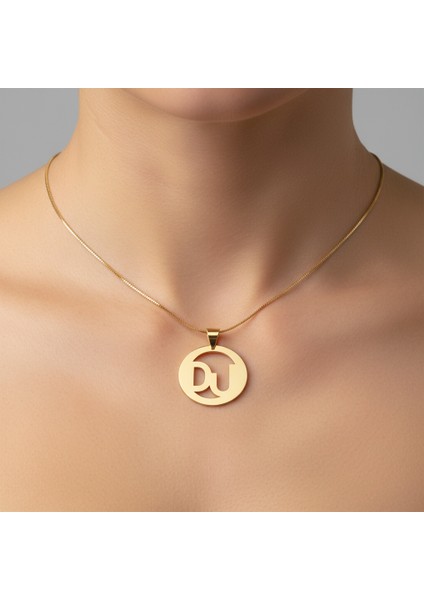 8 Ayar Altın Kolye Ucu D&u GM11084 0.5 gr