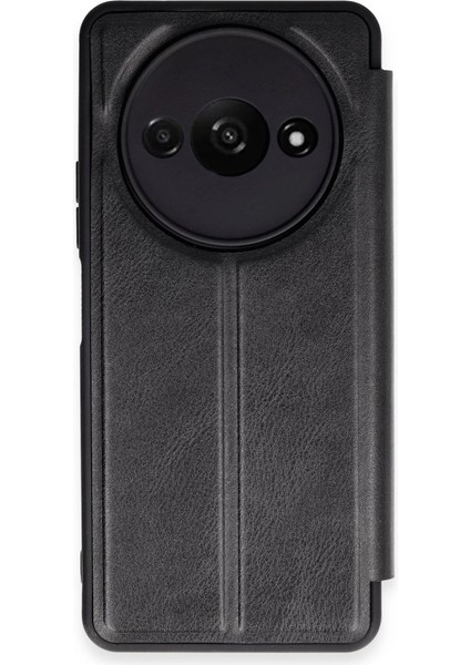 Xiaomi Redmi A3 4g Kılıf Flip Cover - Siyah