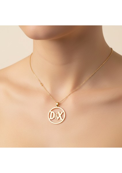 8 Ayar Altın Kolye Ucu D&x GM11111 1 gr