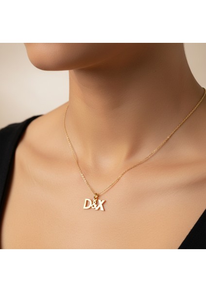 8 Ayar Altın Kolye Ucu D&x GM11116 1 gr