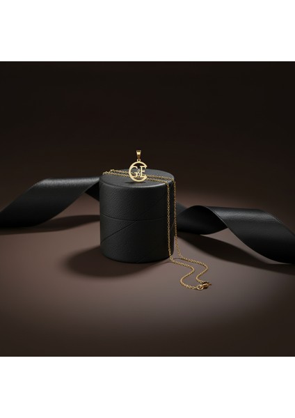 8 Ayar Altın Kolye Ucu E&g GM11157 1 gr modelleri