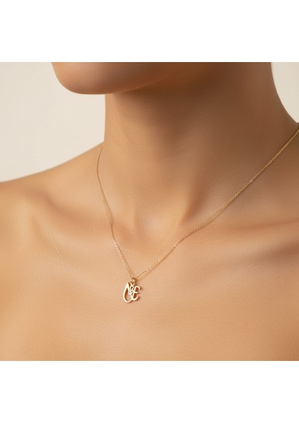 8 Ayar Altın Kolye Ucu E&n GM11250 1 gr