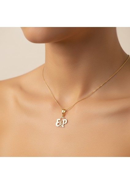 8 Ayar Altın Kolye Ucu E&p GM11272 1 gr