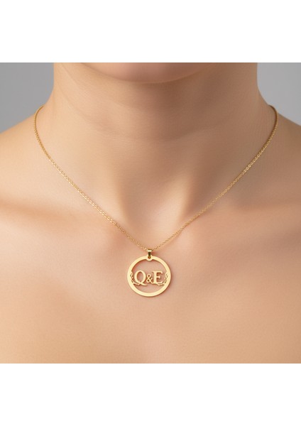 8 Ayar Altın Kolye Ucu E&q GM11278 1 gr