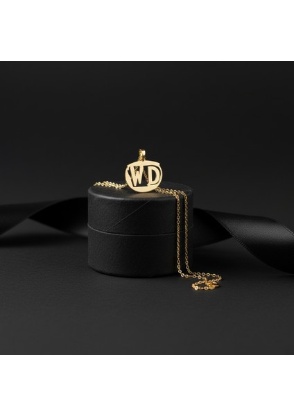 8 Ayar Altın Kolye Ucu D&w GM11101 1 gr modelleri