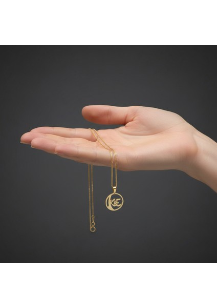 8 Ayar Altın Kolye Ucu E&k GM11202 1 gr fiyatları