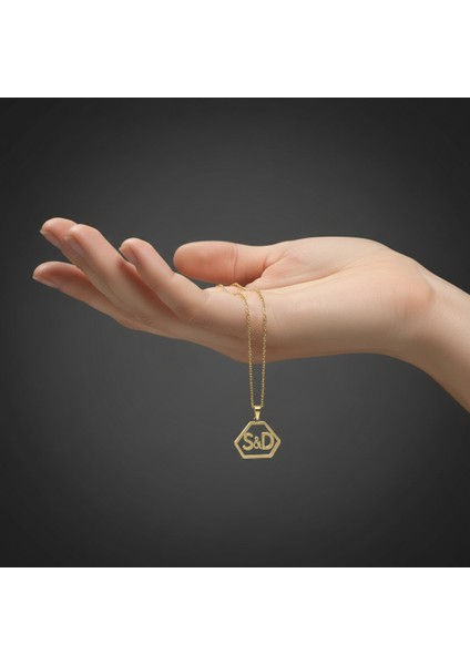 8 Ayar Altın Kolye Ucu D&s GM11063 1 gr fiyatları