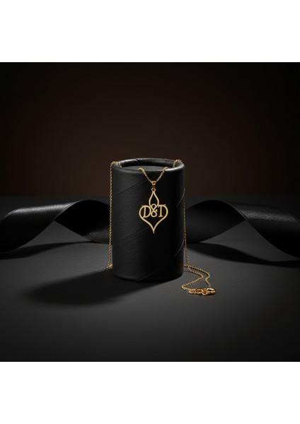 8 Ayar Altın Kolye Ucu D&t GM11072 1 gr modelleri