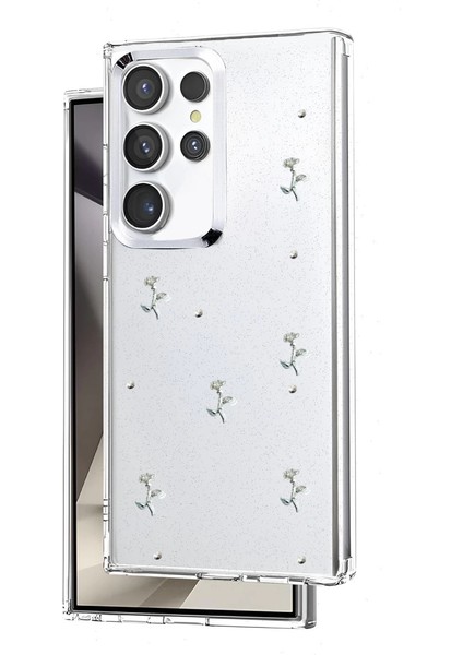 Samsung Galaxy S24 Ultra Fiyonk Desenli Kapak - Desen 2