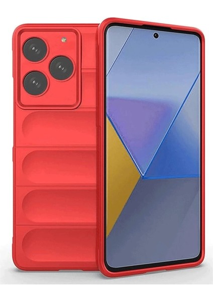 General Mobile Era 50 Kılıf Optimum Silikon - Kırmızı