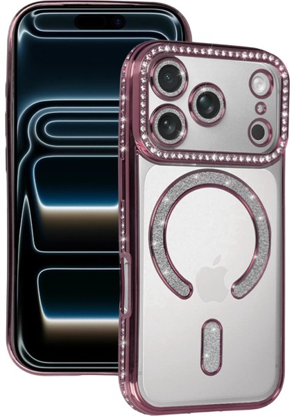 Apple Iphone 17 Pro Joke Simli Magneticsafe Kılıf - Pembe