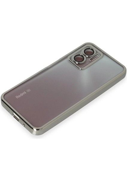 Xiaomi Redmi 10 5g Kılıf Razer Lensli Silikon - Gümüş fırsatları