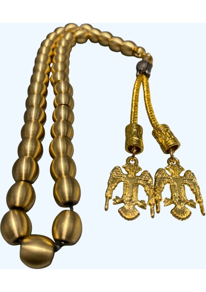 Pirinç Tespih ( Çift Başlı Kartal ) modelleri