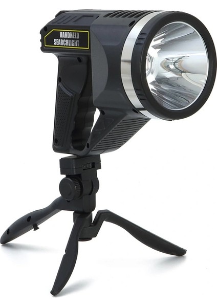 Şarjlı Dev Boy El Feneri Tripod Ayaklı Parlak LED El Lambası Kamp, Av ve Güvenlik Için Ideal fiyatları