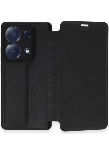 Xiaomi Redmi Note 13 Pro 4g Kılıf Flip Cover - Siyah