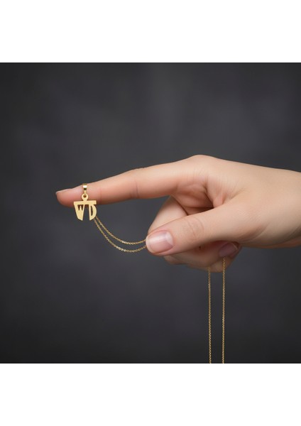 8 Ayar Altın Kolye Ucu D&w GM11102 0.5 gr fiyatları