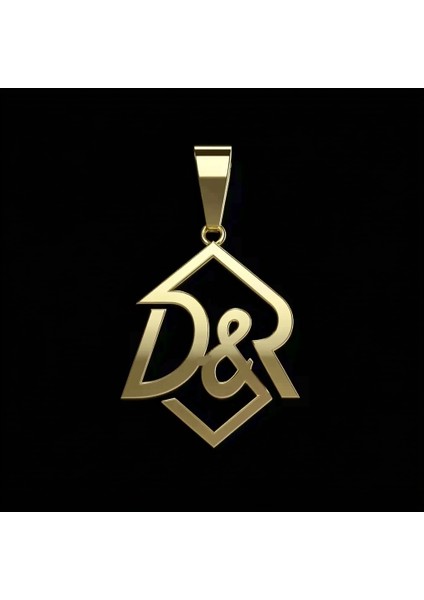 8 Ayar Altın Kolye Ucu D&r GM11047 1 gr fırsatları