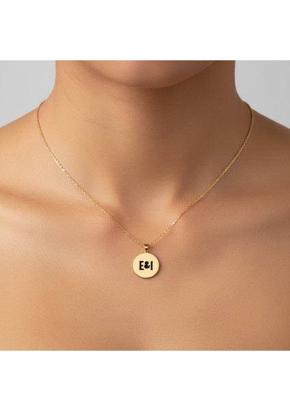 8 Ayar Altın Kolye Ucu E&ı GM11189 1 gr