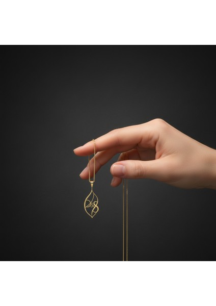 8 Ayar Altın Kolye Ucu D&s GM11064 0.5 gr fiyatları