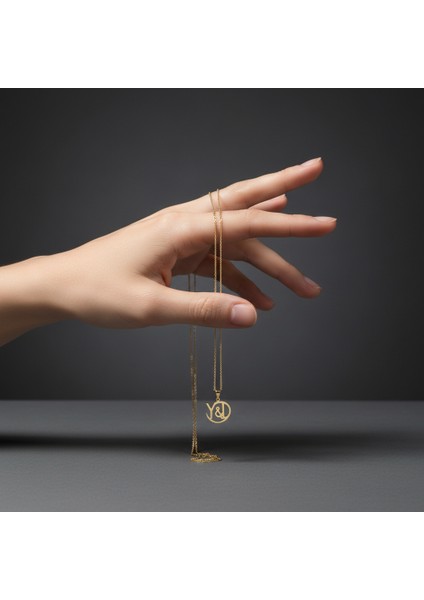 8 Ayar Altın Kolye Ucu D&y GM11128 0.5 gr fiyatları