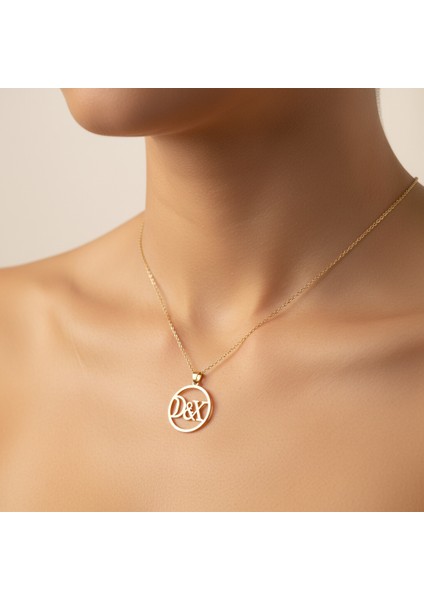 8 Ayar Altın Kolye Ucu D&x GM11110 1 gr