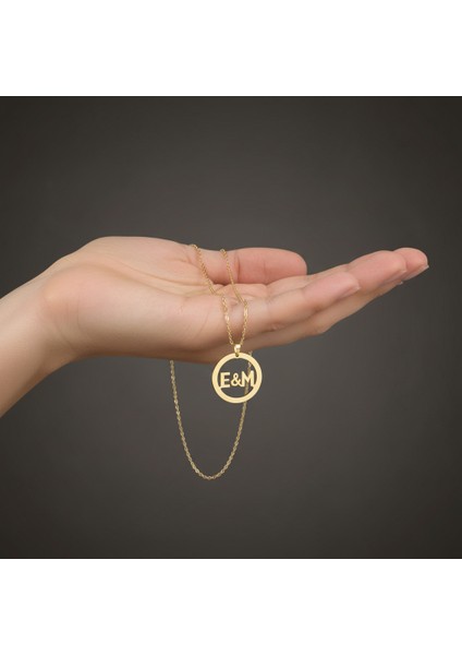 8 Ayar Altın Kolye Ucu E&m GM11231 1 gr fiyatları