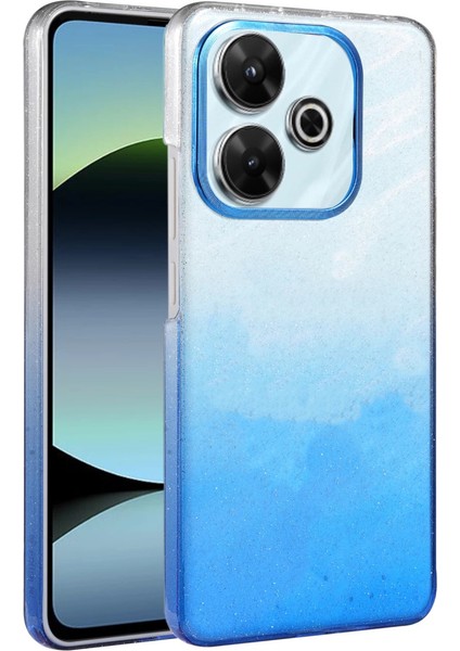 Xiaomi Redmi 13 4g Glossy Kapak - Mavi