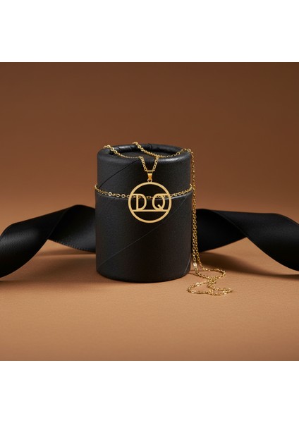 8 Ayar Altın Kolye Ucu D&q GM11030 1 gr modelleri