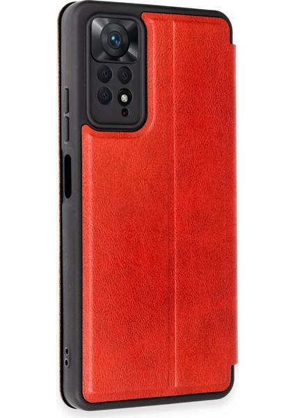 Xiaomi Redmi Note 12 Pro 4g Kılıf Flip Cover - Kırmızı fiyatları