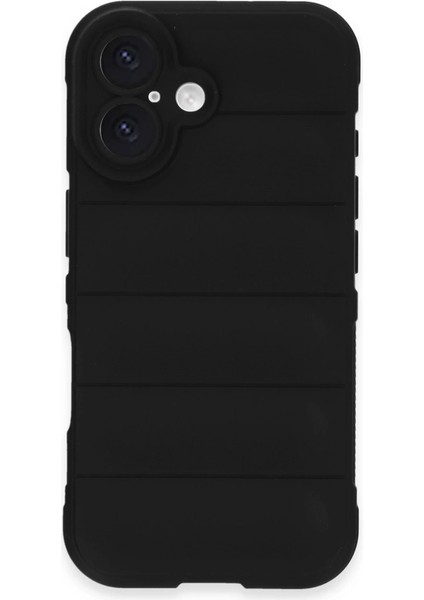 Iphone 16 Kılıf Optimum Silikon - Siyah