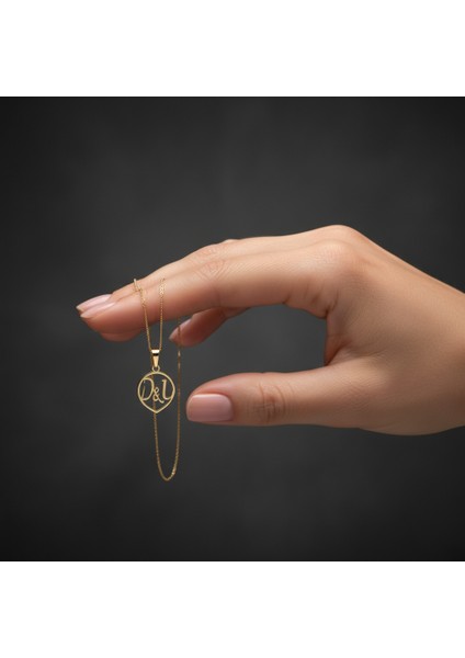 8 Ayar Altın Kolye Ucu D&u GM11075 1 gr fiyatları