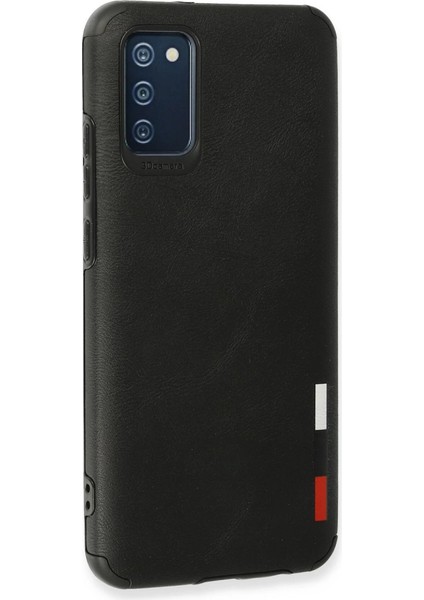 Samsung Galaxy A02S Kılıf Loop Deri Silikon - Siyah modelleri