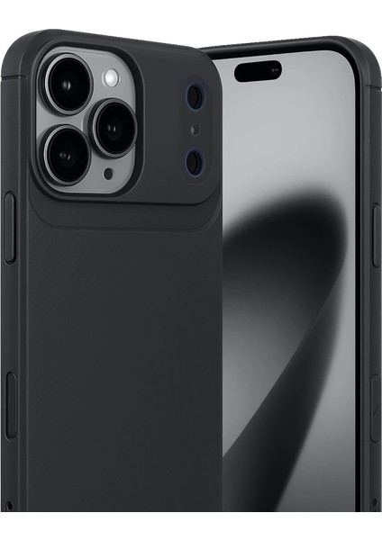 Apple Iphone 17 Pro Max Auto Focus Karbon Kapak - Siyah fiyatları