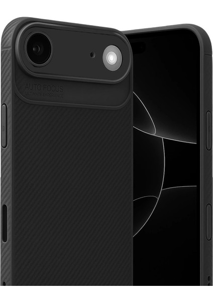 Apple Iphone 17 Air Auto Focus Karbon Kapak - Siyah fiyatları