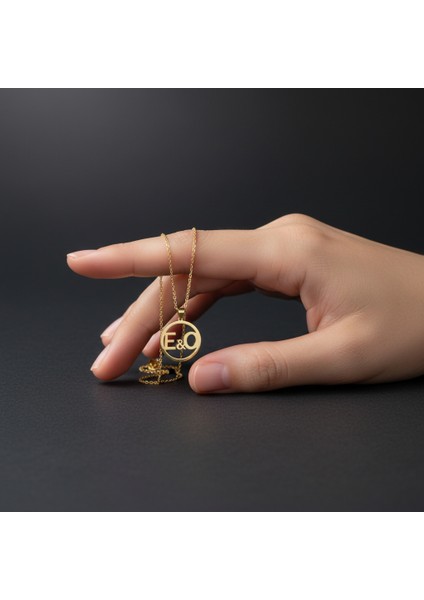 8 Ayar Altın Kolye Ucu E&o GM11256 1 gr fiyatları