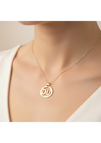 8 Ayar Altın Kolye Ucu D&u GM11074 1 gr