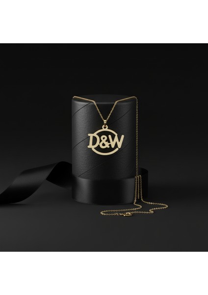 8 Ayar Altın Kolye Ucu D&w GM11104 1 gr modelleri