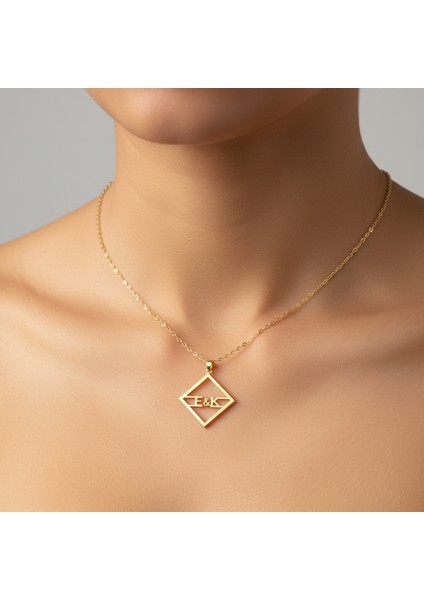 8 Ayar Altın Kolye Ucu E&k GM11201 1 gr