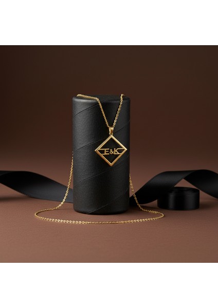 8 Ayar Altın Kolye Ucu E&k GM11201 1 gr modelleri