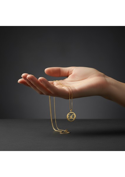 8 Ayar Altın Kolye Ucu E&o GM11253 1 gr fiyatları