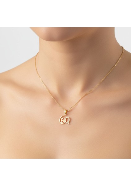 8 Ayar Altın Kolye Ucu E&q GM11280 1 gr