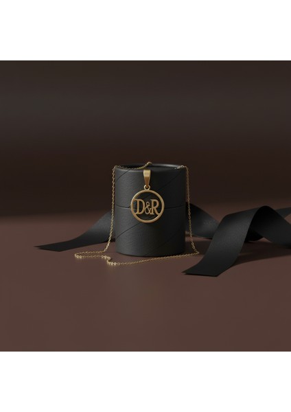 8 Ayar Altın Kolye Ucu D&r GM11039 0.5 gr modelleri