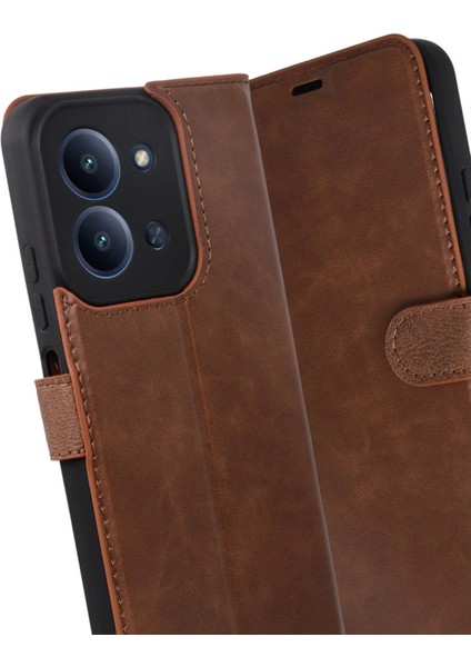 Xiaomi Redmi 15C 4g Trend S Plus Kapaklı Kılıf - Taba modelleri