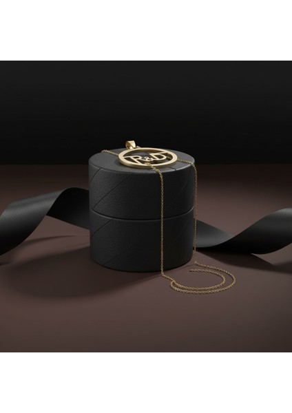 8 Ayar Altın Kolye Ucu D&r GM11046 1 gr modelleri